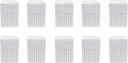 for Siemens / Signia 2.0 Mini Receiver Wax Guards Filtre Høreapparat Tilbehør Cerumen Stop Rengøringsværktøj Erstatninger # 10966257 10- Pack / 80 Filtre (Sony C10 & E10 Kompatibel)