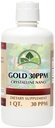 Organa Pure Krystallinsk Flydende Guld Supplement - 30 PPM - Kolloide Minerals 32 Ounce