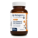 Metagenics Ultra Potent- C 500 - Buffered C-vitamin supplement til immunforsvar, Antioxidant Defense & Collagen Dannelse - Gentle, Stomach- Friendly, Non- GMO, Gluten- Free - 90 tabletter