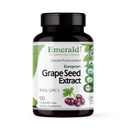 EMERALD LABS European Grape Seed Extract - Antioxidant & immun Support - Understøtter sund blodgennemstrømning - 90 Vegetabilske kapsler (90- Day Supply)