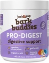 Jack & Pup Probiotiske Chews til hunde - Hundeprobiotiske Chews små og mellemstore - Pro- Digest Bark Buddies (Op til 40 lbs) Puppy Probiotiske Hundechews, Pet Probiotika til hunde - Probiotika til hvalpe (60ct)