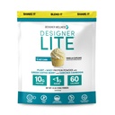 Designer Wellness, Designer Lite, Low Calorie Natural Protein, Prebiotic Fiber, Key Vitamin & Minerals, Vanilla Cupcake, 25.6 Ounces