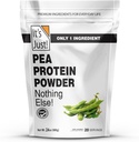 Det er bare! - 100% Pea Protein, Vegansk Plantebaseret, Vokset i Canada, Premium Quality, Glat Texture, Non-GMO, Gluten Free, Keto Friendly (1,5 Pound, Unflavored)