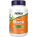 Now Foods Supplements, Maca (Lepidium meyenii) 750 mg Raw, Reproductive Health *, 90 Veg Capsules