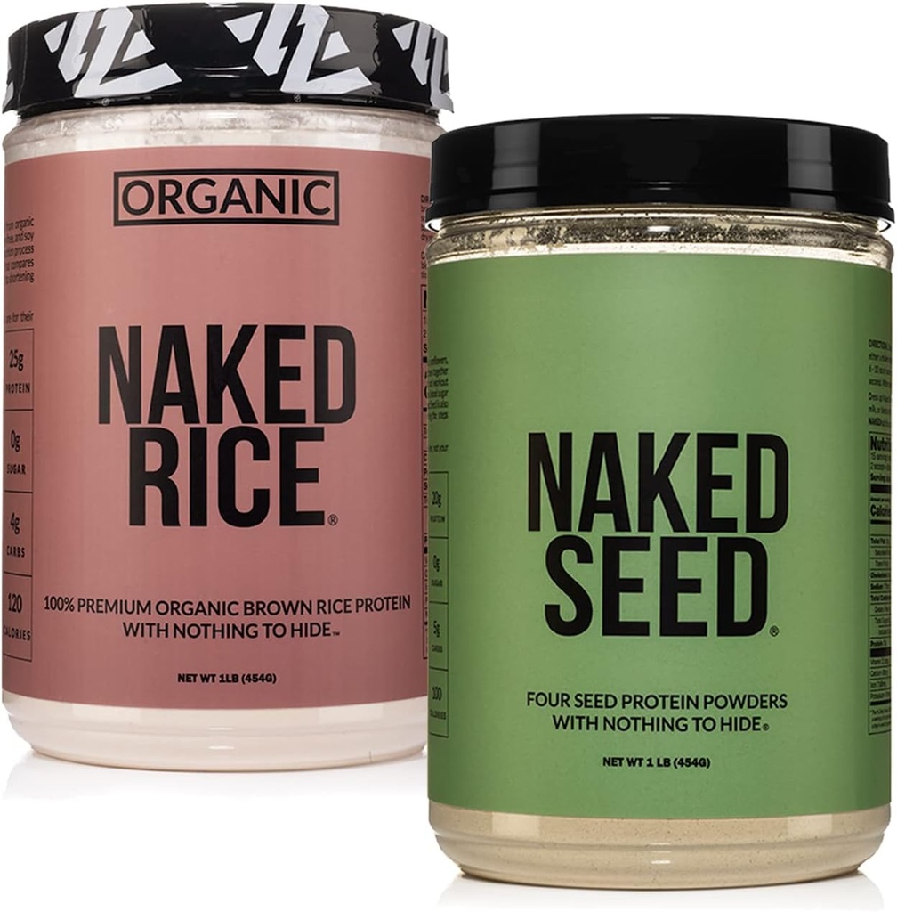 NAKED Vegan Protein Bundle Seed og 1LB Rice