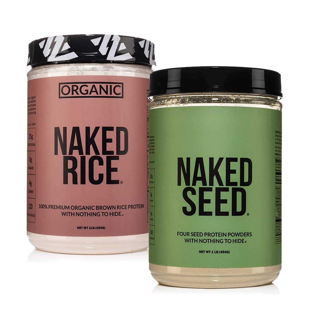 NAKED Vegan Protein Bundle Seed og 1LB Rice