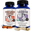 Legendairy Milk Sunflower Lecithin + Lechita - Amning Kosttilskud til mælk Tilsætning og Claged Milk Ducks - Amning supplement til mælk Flow og Boost Milk Production