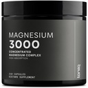 Toniiq 3. 000mg Ultra High Strength Magnesium Glycinate - 20% Renset til at indeholde 600 mg Elemental Magnesium - Chelated og biotilgængelig Magnesium Supplement - 240 Veggie Kapsler