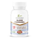 ZEN Life HERB Blood Pressurex - Heart Health Blood Pressure Support Support - Support Blood Pressure & Sund Cirkularitet Naturligvis Ginseng Plus Blend 100% Pure Plant- baseret supplement (60 kapsler)