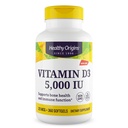 Sunde origin D3 vitamin (Lanolin) 5.000 IE Softgel - ben sundhed og immunforsvar supplement - Nemt Absorberbare D-vitamin kosttilskud - Gluten- fri vitamin D3 supplement - 360 Softgels