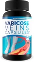 Varicose Veins Capsules - Vores bedste naturlige Varicose Veins Behandling - Varicose Vein Supplement Anti Varicose Veins Kvinder - Herbal Varicose Veins Behandling for Ben - Herbal Remedies for Varicose Veins