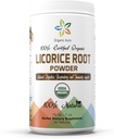 Organisk Aura lakrids Root Powder 16Oz -1Lb. Naturlig fordøjelse og immunforsvar. Forbedrer den generelle sundhed. 100% naturlige og rå superfood supplement. Ingen GMO. Gluten Free.