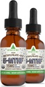RawGuru L- Methylfolat 15 mg + vitamin B12 - Organic Vegan Methylerede B12 med trace mineraler - Nano- Forarbejdede og forbedrede flydende formel - 300 Servere Vegan dråber pr 30 ml, pakke med 2