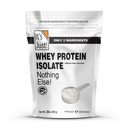 Det er bare! - Whey Protein Isolate, Ultra Premium Grass- Fed, Uden smag, Lavet i USA, Pure 90% Protein, Kun 1g Carb, Ingen tilsat sukker (1,25 pound)