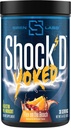 Shock 'D Yoked High Stim Pre- workout - Koffein, Taurine, Citrullin Malate, Agmatine, Betaine Anhydrous- High Energy & Powerful Muscle Pumps- Nitric Oxide-Flex på stranden (30 Servere)