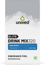 Unived Elite Drink Mix 320 Buddy; High Calorie Energy Drink Buddy 124; 2: 1 Ratio & 80g Kulhydrater med 1705mg Essential Electrolytes Buddy 124; Endurance Atleter Sports Drink, Bare Nøgen, 6 Pack