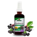Nature 's Svar Sambucus Spray Mea124; Understøtter en sund immunsystem Mea124; Infunderes med Slippery Elm, Sage & Echinaea Mea124; Alkohol- Free, Gluten- Free, Kosher Certified & No Preservatives 2oz