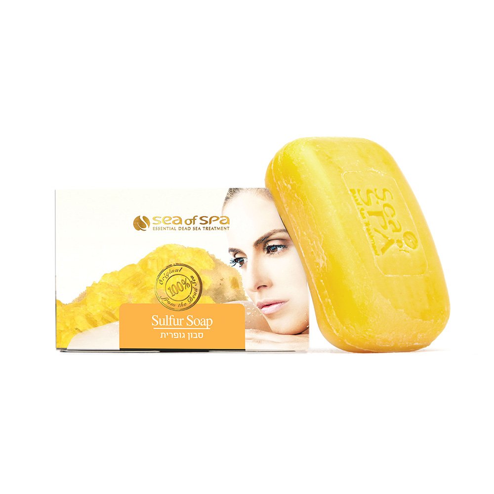 Dead Sea Svovl Sæbe - Psoriasis & Eczema Behandling