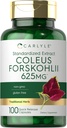 Carlyle Coleus Forskohlii Capsules Name 124; 625mg