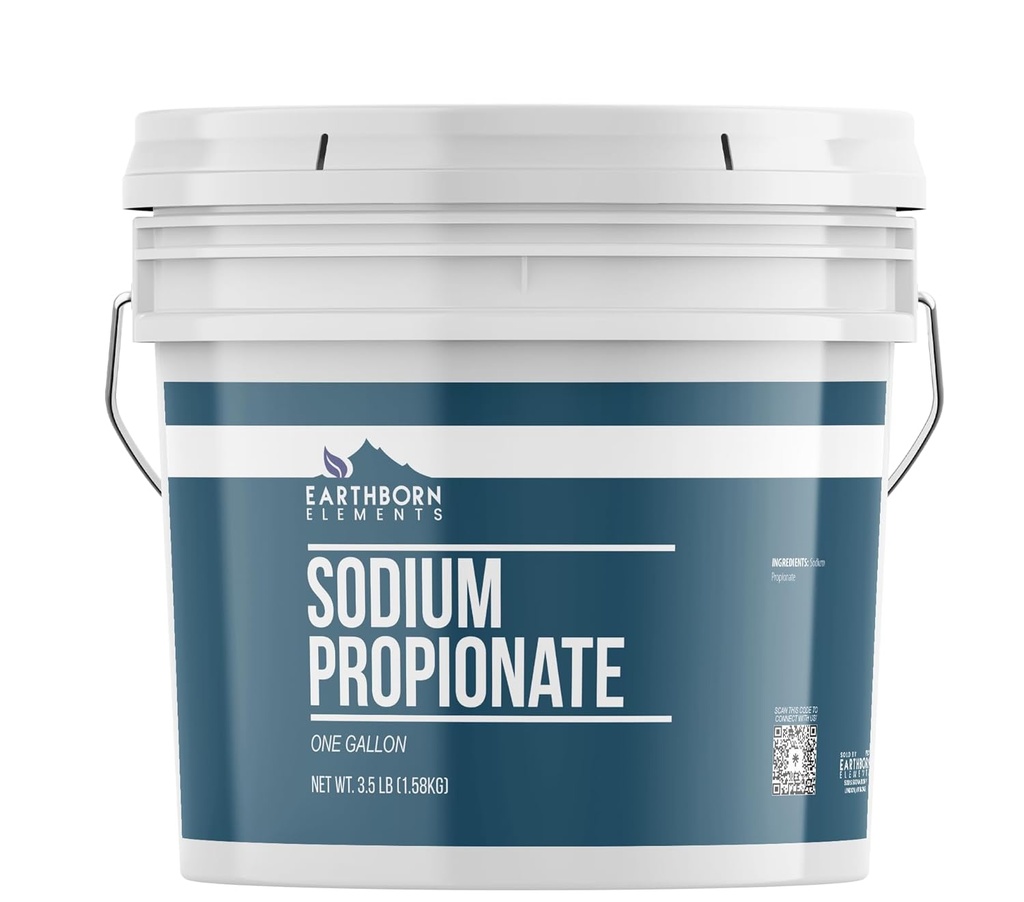 Earthborn Elements Natriumpropionat, 1 Gallon, Food Grade, Food Additive