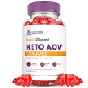 Rapid Ripped Keto ACV Gummies Advanced Formel 1000MG Rapitrup Keto Gummies Apple Cider Vinagar Formuleret med Pomegranat Beet Juice Powder B12 Vegan Non GMO 60 Gummys