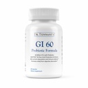 Dr. Tennant 's Probiotic Formel med Prebiotics Mea124; 30 Millioner CFU' er Mea124; Time- Release, Acid-Resistent, Vegan Kapsler Mea124; Gluten- Free, Dairy- Free, Ingen køling påkrævet