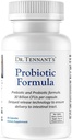 Dr. Tennant's Probiotic Formula with Prebiotics | 30 Billion CFUs | Time-Release, Acid-Resistant, Vegan Capsules | Gluten-Free, Dairy-Free, No Refrigeration Needed