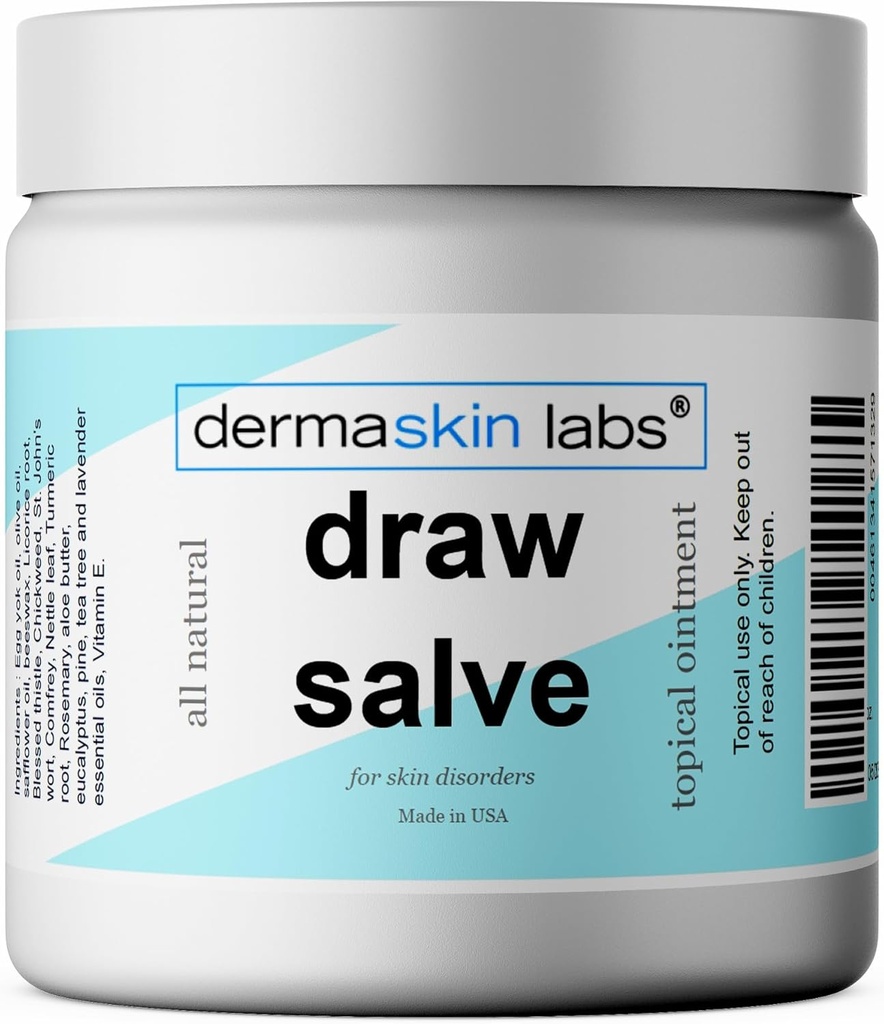 Tegning Salve til Boil Ease Cyster Splinters Burns Poison Ivy Ingrown Hår Fast Draw Salve Lavet i USA