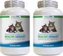 kat Bstige Sundhed Mad - CAT sund urinarisk kompleks - UTI løsning - Natural Formel - Tranebær kat Treats - 2 flasker (180 tabletter)