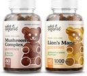 Wild & Organic Mushroom Gummy & Lions Mane Gummies