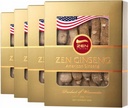 4 Æsker American Ginseng Root - Super Long Jumbo Wisconsin Ginseng (4oz / Box) Performance & Mental Sundhed for mænd og kvinder