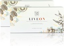 2 Æsker Imperial Liveon 100% Natural Pine Bark Extract Beverage Mix Frugter [16 Sachels x 20ml] - 4X kraftfulde antioxidant Reverse Sign of Aging, Anti Wrinkles & Fine Lines til støtte ungdommelige hud