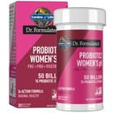 Livets have Dr. Formuleret én gang dagligt 3- in-1 Komplet Prebiotika, Postbiotika & Probiotika til kvinder, PRE + PRO + POSTBIOTIC supplement til kvinders fordøjelse, immunforsvar & vaginal sundhed, 30 dages forsyning