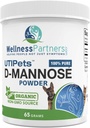 UTI Kæledyr Pure D- Mannose Ikke GMO Organisk Sourced Powder 65gram krukke