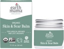 Earth Mama Organic Skin & Scar Balm Budd124; C- Section Inddrivelse Hudpleje, Graviditet Stretch Mark Scar Cream med Organic Jojoba Oil, Tamanu Oil & Gotu Kola
