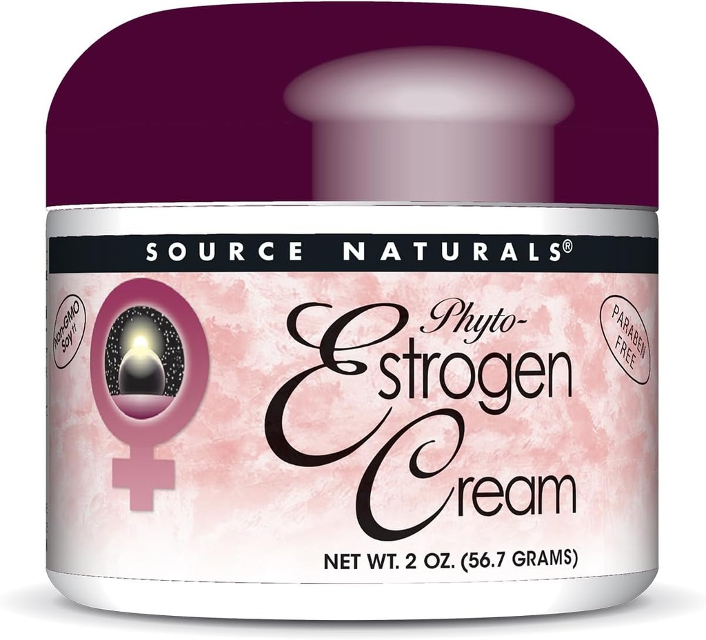 Supersmart Phyto- Østrogen Cream (Advanced Liposomal Levering) - med Pomegranat, Soy Isoflavone, Lecithin - Phytoøstrogen Cream til kvinder