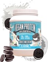 Kæmpe Kosttilskud Vegan Protein Powder - Cookies & Cream - Superior Plant- baseret Protein Powder, 20g Protein Per Servering