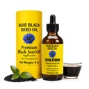 Buie Black Seed Oil - 100% Pure & Natural Organic Cold- Pressed Nigella Sativa Oil - Med 4,5-6% Thymoquinon & Omega 3 6 9 - Understøtter hud, fordøjelse og daglig wellness - 8 Fl oz