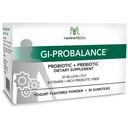 Mannatech Prebiotics and Probiotics, 30 Slimsticks, Yoghurt Flavor, GI- ProBalance w / MannaBiotic Blend, Pre and Probiotics Powder for Gut Health, w / 8 Stammer, Rich Prebiotic Fiber & 50 Millioner CFU