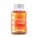 Vitamatisk Magnesium Gummies 600mg per servering - 60 Vegansk greve for afslapning, muskel, ben, og energistøtte