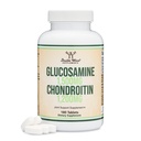 Glucosamin Chondroitin Triple Strength (1. 500 mg Glucosamin Sulfate, 1. 200 mg Chondroitin) 180 tabletter, to måneders Supply (Joint Support Supplement) Gluten Free, Non- GMO by Double Wood