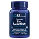 Life Extension Enhanced Zink Lozenges, zink acetat, Optimal immunforsvar, Stærk immunrespons, Ionic zink, Non- GMO, Gluten- Free, Vegetar, 30 lozenges