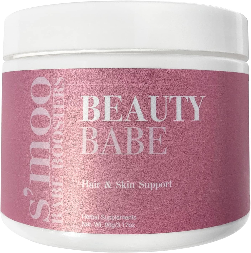S 'moo skønhed Babe hårnegle og hudpulver supplement Budd124; Support Hud, Anti Aging, glødende & Sundhed, og Forbedre Nail & Hårvækst og styrke Gluten Gratis (30 Servere)