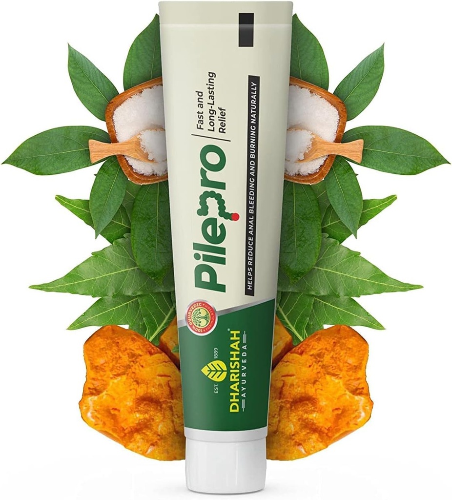 Naturix Ayurveda PilePro Salve for Piles, 20gm (pakke med 2)