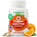 Kids Biotin 5000mcg Chewable Tablets against 124; Tasty Biotin Supplements 124; Vegan, Ikke GMO 'er