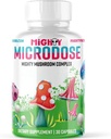 5-Mushroom Nootrop Blend - 30 kapsler, Tyrkiet Tail, Reishi, Maitake Mushroom Uddrag med High Beta Glucan, & Lion Mane Mushroom Supplement Kapsler, Funktionelle Mushrooms Urtetilskud