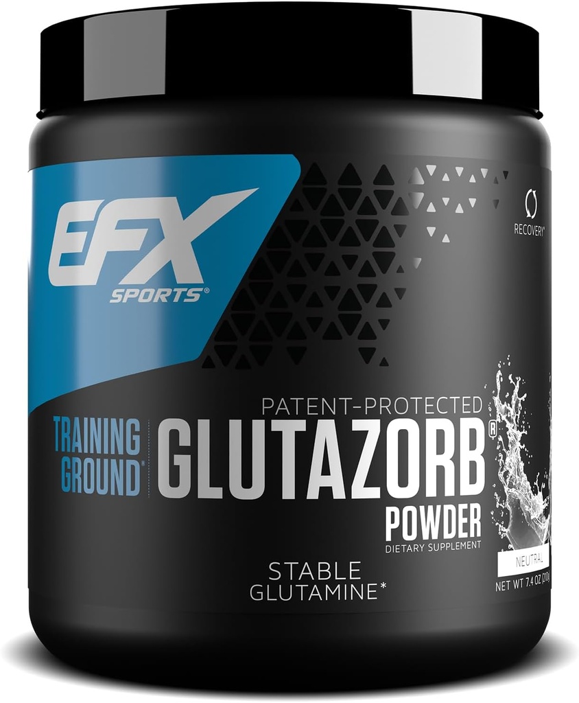 EFX Sports Training Ground Glutazorb Powder ttesmå 124; Højt koncentreret, pH Korrekt Glutamin Supplement
