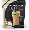 Chike Vanilla High Protein Iced Coffee, 20 G Protein, 2 Shots Espresso, 1 G Sukker, Keto Friendly and Gluten Free, 14 Servere (15.8 Ounce)
