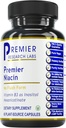 Premier Research Labs Niacin - Flush Free Niacin med Inositol Hexanicotinat, Niacin No Flush, B3 Niacinamid Vitamin supplement til blodcirkulationsstøtte - 60 Vegetariske kapsler