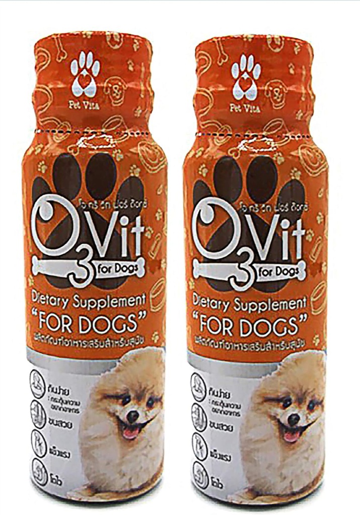 X2 stk (100ml) Hund Multivitamin Daily Essential Hund Vitaminer & Minerals Omega3, Hjælper støtte sund, mere fedt, fordøjelse, hud, Coat, Allergi immunsupplement Nourised Blood & Eye